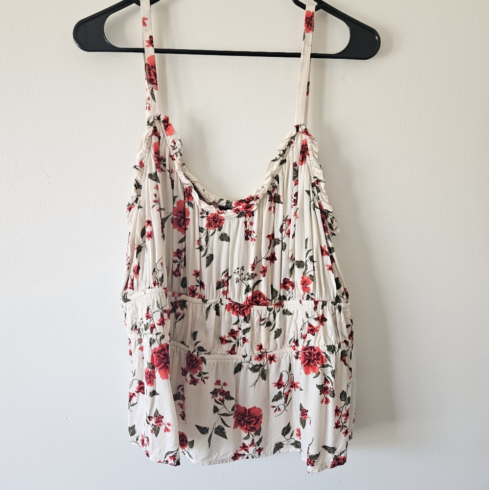 Old navy plus size floral tank